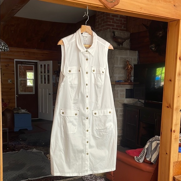 NWT - SPANNER Cotton Dress Size 20/XL - Picture 1 of 6